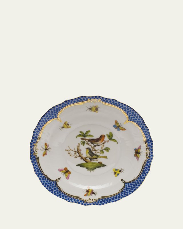 Rothschild Bird Blue Motif 3 Salad Plate